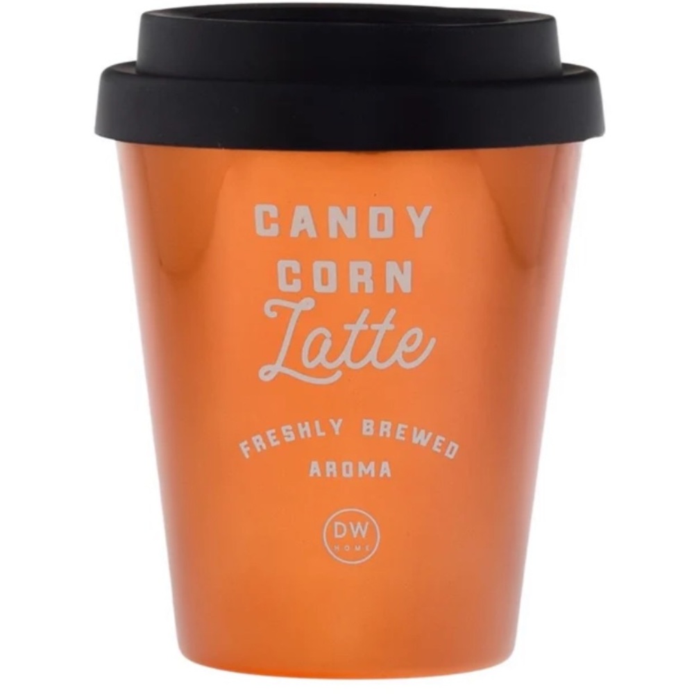 CANDY CORN LATTE CANDLE-NEW